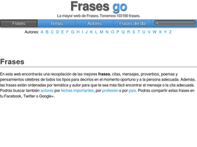 'frasesgo.com' screenshot