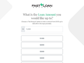 'fastloanadvance.com' screenshot