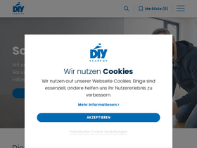 'diy-academy.eu' screenshot