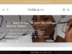 mobeautyshop.com homepage screenshot