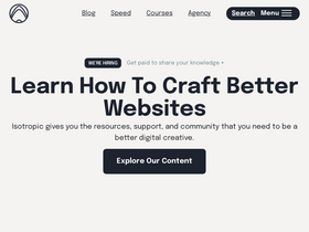 'isotropic.co' screenshot