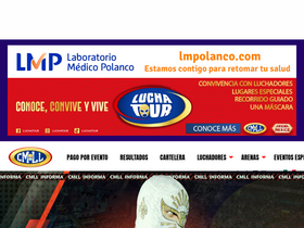 'cmll.com' screenshot