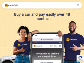 'autochek.africa' screenshot