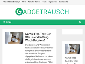 'gadget-rausch.de' screenshot