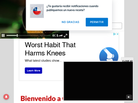 'comidaschilenas.com' screenshot