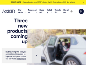 'axkid.com' screenshot