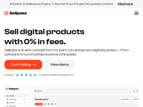 'sellpass.io' screenshot