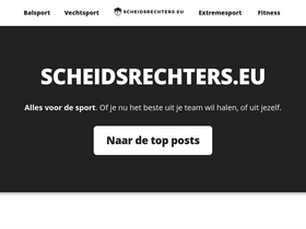 'scheidsrechters.eu' screenshot