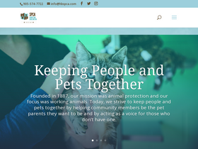 'hbspca.com' screenshot