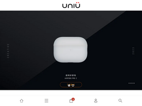 uniu.com.tw homepage screenshot