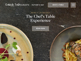 'gustorestaurants.uk.com' screenshot