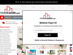 'mobilcadde.com' screenshot