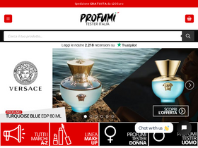 'profumitesteritalia.com' screenshot