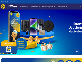 'kktcell.com' screenshot