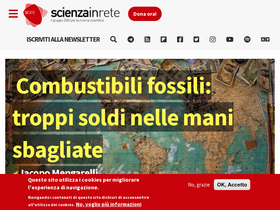 'scienzainrete.it' screenshot