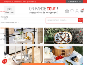 'onrangetout.com' screenshot