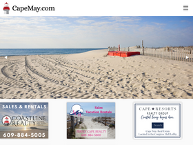 'capemay.com' screenshot