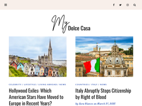'mydolcecasa.com' screenshot