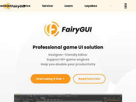 'fairygui.com' screenshot