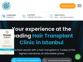 'bluemagiclinic.com' screenshot