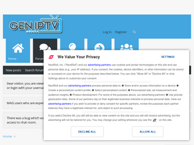 'geniptv.net' screenshot