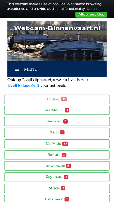webcam-binnenvaart.nl