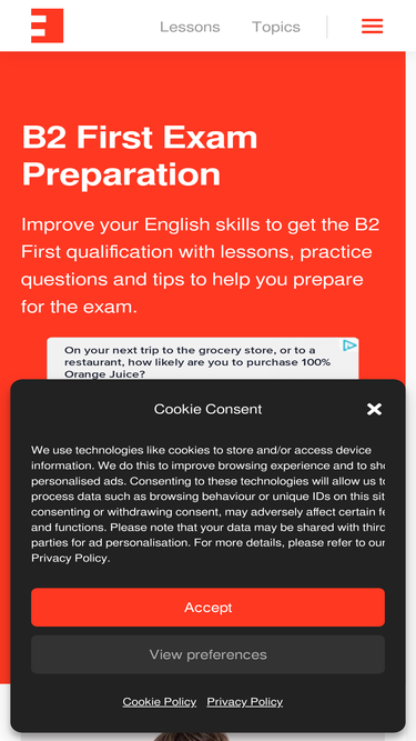 b2firstexampreparation.com