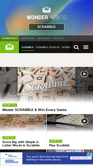 How to Score Big with Simple 2-Letter Words in Scrabble « SCRABBLE ::  WonderHowTo