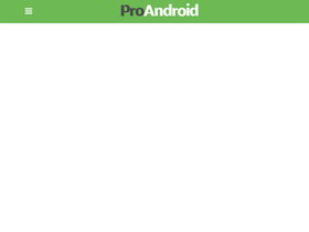 'proandroid.com' screenshot