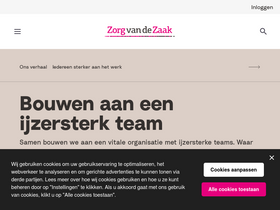 'zorgvandezaak.nl' screenshot
