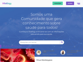 'vitallogy.com' screenshot