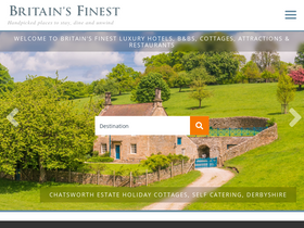 'britainsfinest.co.uk' screenshot