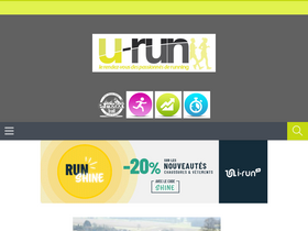 'u-run.fr' screenshot