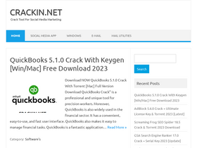 'crackin.net' screenshot