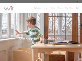 witdesign.co homepage screenshot