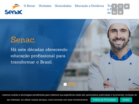 'empresa.go.senac.br' screenshot
