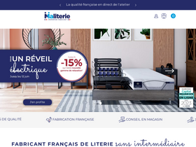'maliterie.com' screenshot