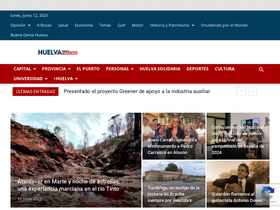 'huelvabuenasnoticias.com' screenshot