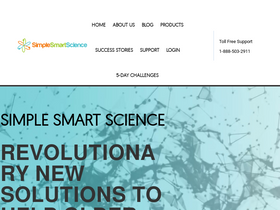 'simplesmartscience.com' screenshot