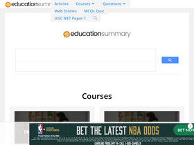 'educationsummary.com' screenshot