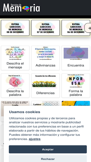 ejerciciosmemoria.com