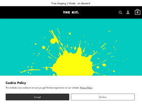 'thekit.com' screenshot