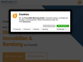 'beratung.de' screenshot