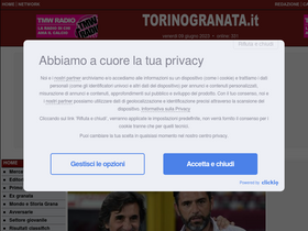 'torinogranata.it' screenshot