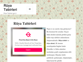 'ruyatabirleri.gen.tr' screenshot