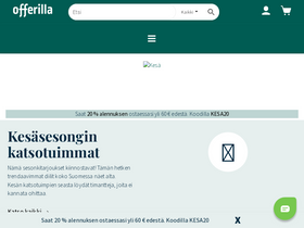'offerilla.com' screenshot