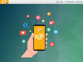 'like4like.org' screenshot