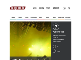 'drugcom.de' screenshot