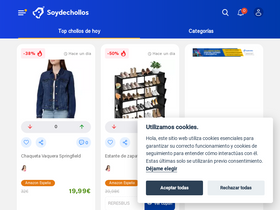 'soydechollos.com' screenshot