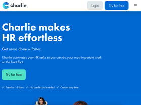 'charliehr.com' screenshot